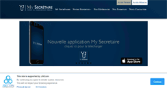 Desktop Screenshot of mysecretaire.com